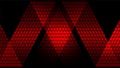 Red digital abstract technology background