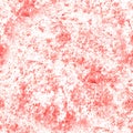 The red, dirty surface of dry, cold earth. Light red, bright, seamless background with a mottled texture