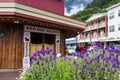 The Red Dog Saloon, placed at Franklin St, Juneau.