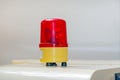 Red Dome Caution Light Royalty Free Stock Photo