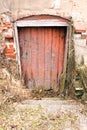 Red door Royalty Free Stock Photo