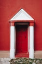 Red door Royalty Free Stock Photo