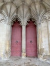 red doors church Royalty Free Stock Photo