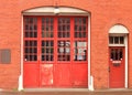 Red Doors Royalty Free Stock Photo