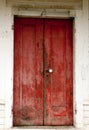 Red Doors Royalty Free Stock Photo