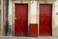 Red doors Porto Portugal