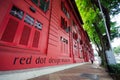 Red dot design museum, singapore Royalty Free Stock Photo