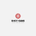 Red Dot Shot guns logo designs