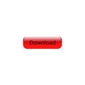 Red download button Royalty Free Stock Photo