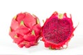 Red dragon fruit Royalty Free Stock Photo