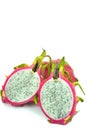 Red Dragon fruit - Tropical fruit Royalty Free Stock Photo