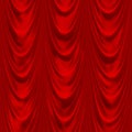 Red drapery Royalty Free Stock Photo