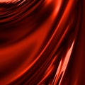 Red drapery Royalty Free Stock Photo