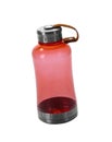 Red drinking sport bottle