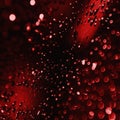 Red drops patterned background