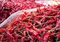 Red dry chilli Royalty Free Stock Photo