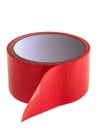 Red Duct Tape Royalty Free Stock Photo