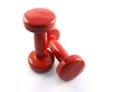 Red Dumbbells II