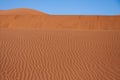 Red Dunes in Namib Deset, Namibia Royalty Free Stock Photo