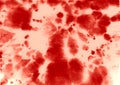 Red Dyeing Pattern. Hippie Circular Backdrop.