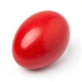 Red Egg-Shaped Object Royalty Free Stock Photo