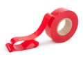 Red electrical tape Royalty Free Stock Photo