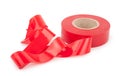 Red electrical tape Royalty Free Stock Photo