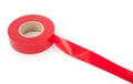 Red electrical tape Royalty Free Stock Photo