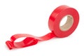 Red electrical tape Royalty Free Stock Photo