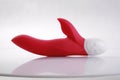 Red elegant vibrator Royalty Free Stock Photo