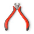 Red end cutting nippers