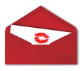 Red envelope Royalty Free Stock Photo