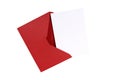 Red envelope greeting card