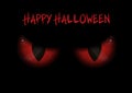 Red evil eyes background Royalty Free Stock Photo