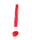 Red exclamation mark