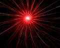 Red explosion Royalty Free Stock Photo