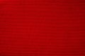 Red fabric background texture closeup. Royalty Free Stock Photo