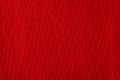 Red fabric background texture closeup. Royalty Free Stock Photo