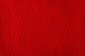 Red fabric background texture closeup. Royalty Free Stock Photo