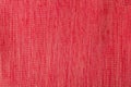 Red fabric background texture. Detail of textile material close-up Royalty Free Stock Photo