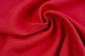 Red Fabric Background Texture Silk Linen Cloth Satin Luxury Abstract Material Royalty Free Stock Photo