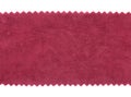 Red fabric swatch samples texture Royalty Free Stock Photo