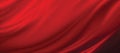 Red fabric texture background 3D illustration Royalty Free Stock Photo