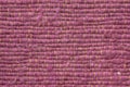 Red fabric texture or background. Detail of asian red carpet in Bali, Indonesia. Closeup Royalty Free Stock Photo