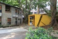 Yellow container in redtory art and design factory, adobe rgb