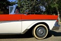 1958 Red Fairlane 500 Convertible Royalty Free Stock Photo