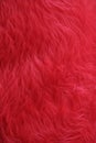 Red fake fur Royalty Free Stock Photo