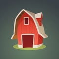 Red Farm Barn Icon