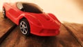 Red ferari car toy