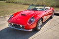 Red 1962 Ferrari 250 GT California Spyder Royalty Free Stock Photo